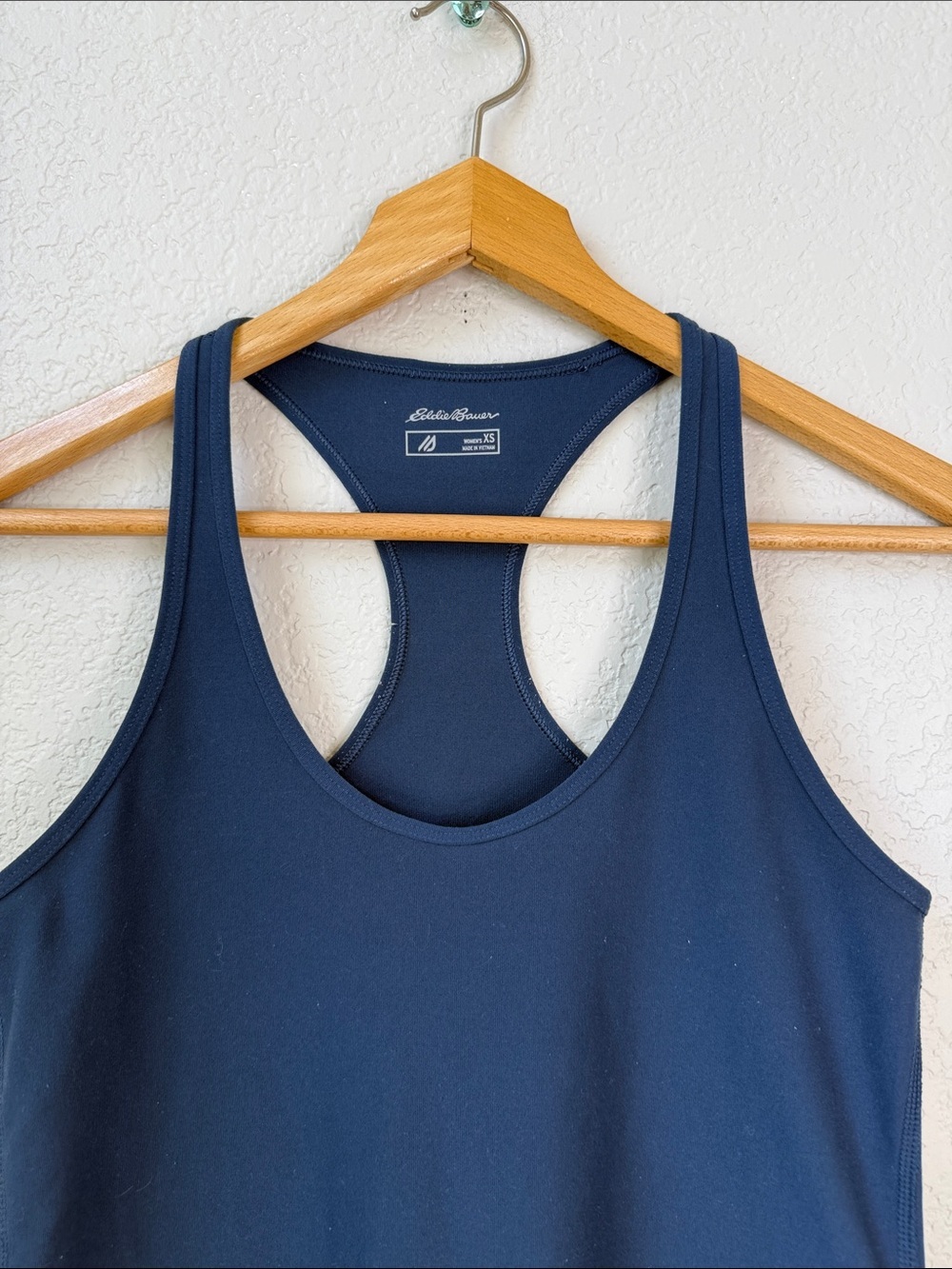 Eddie Bauer Racerback Tank Top Navy Blue size XSmall - Picture 2 of 8